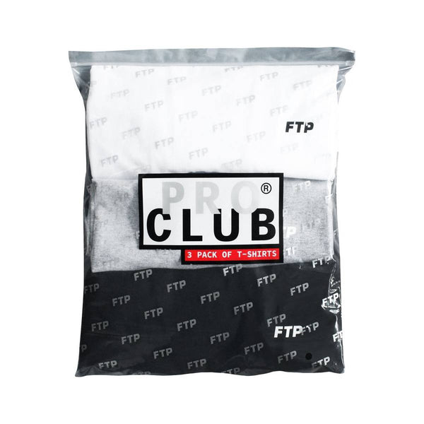 FTP + PRO CLUB 3 PACK TEES