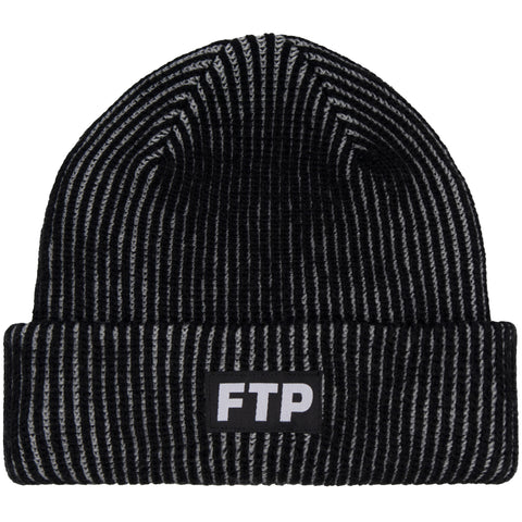 2-TONE LOGO BEANIE(BLACK)