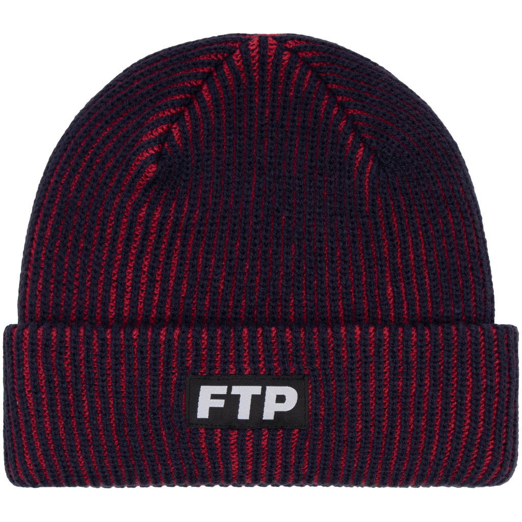 2-TONE LOGO BEANIE(NAVY)