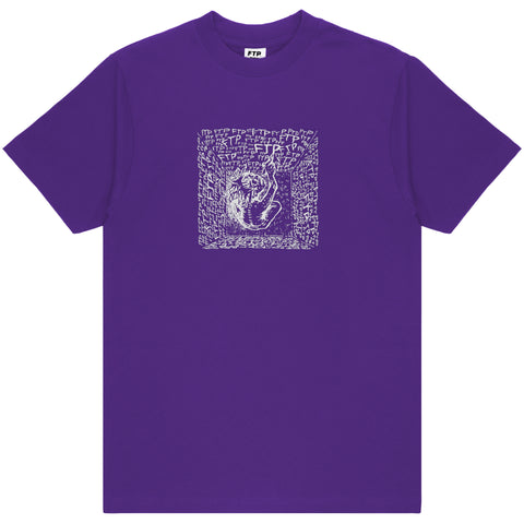 ASYLUM TEE(PURPLE)