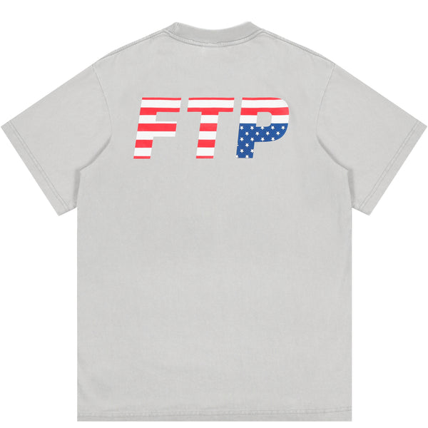 FLAG LOGO TEE(GRAY)