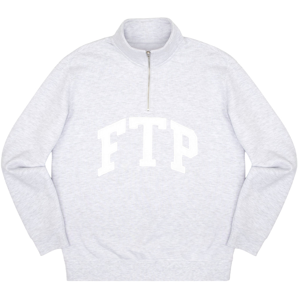 ARCH QUARTER ZIP(ASH HEATHER)
