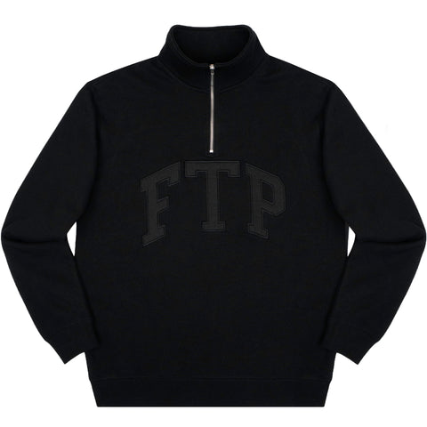 ARCH QUARTER ZIP(BLACK)
