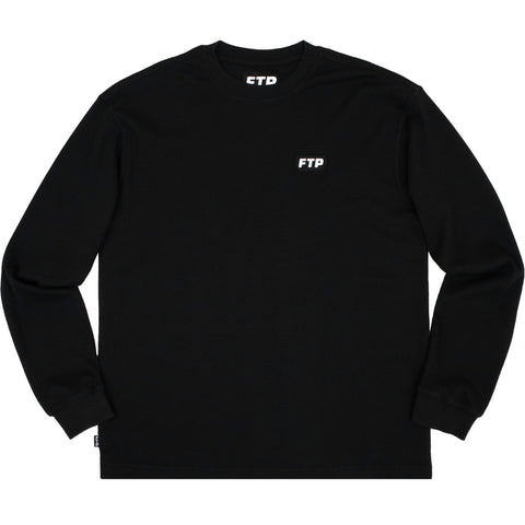 EMBROIDERED LOGO PATCH THERMAL(BLACK)
