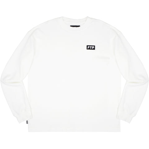 EMBROIDERED LOGO PATCH THERMAL(WHITE)