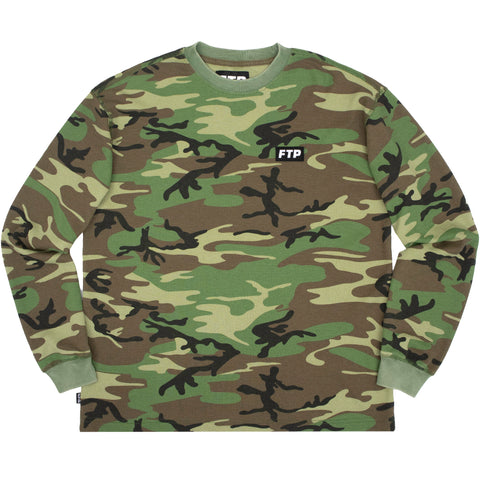 EMBROIDERED LOGO PATCH THERMAL(WOODLAND CAMO)