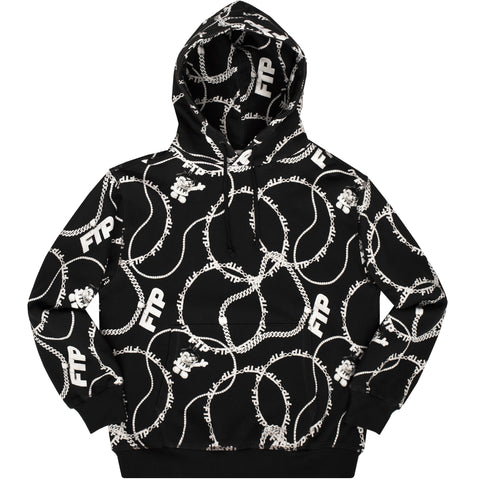 DIAMOND CHAIN PULLOVER(BLACK)