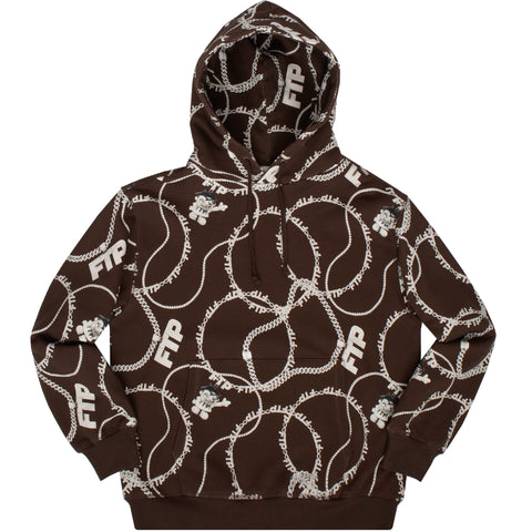 DIAMOND CHAIN PULLOVER(BROWN)