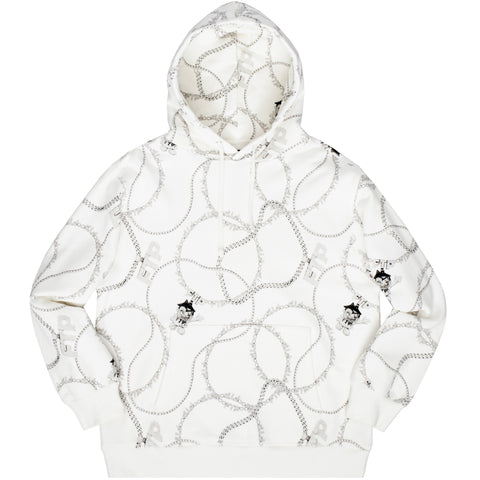 DIAMOND CHAIN PULLOVER(WHITE)