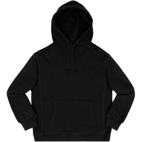 EMBOSSED LOGO PULLOVER(BLACK)