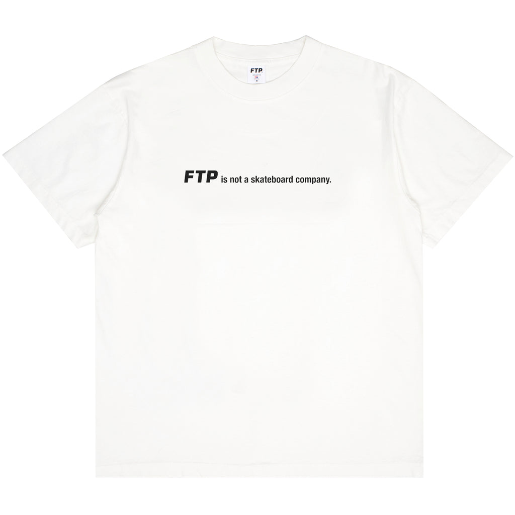 NOT A SKATEBOARD COMPANY TEE(WHITE)
