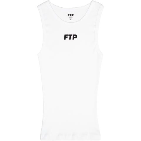 LOGO WOMEN'S TANK TOP(WHITE)