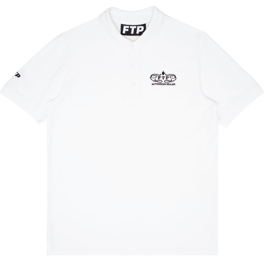 AUTHORIZED DEALER POLO(WHITE)