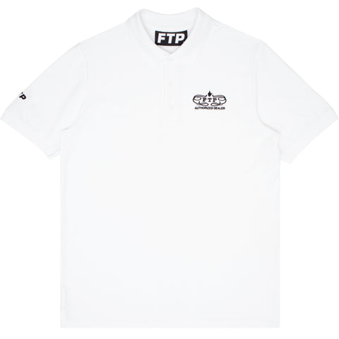 AUTHORIZED DEALER POLO(WHITE)
