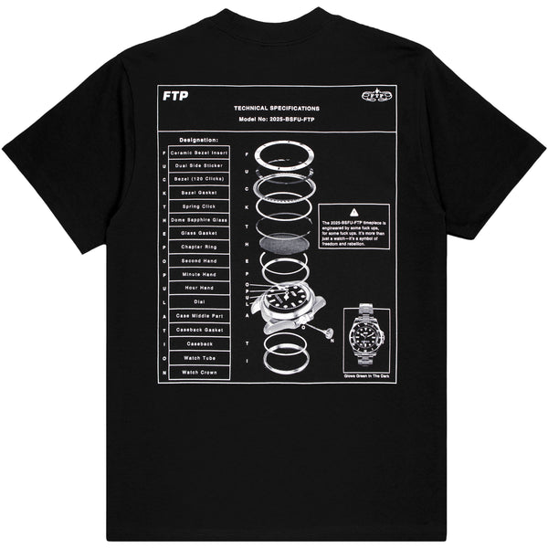TECHNICAL SPECS TEE(BLACK)
