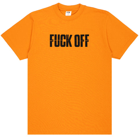 FUCK OFF TEE(ORANGE)