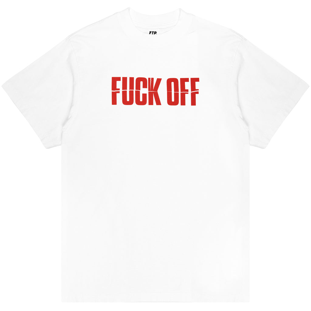 FUCK OFF TEE(WHITE)