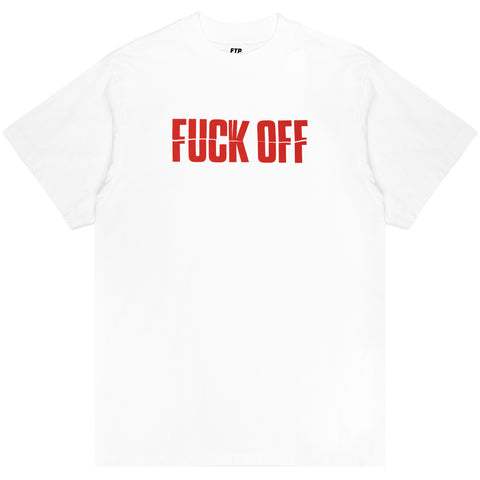 FUCK OFF TEE(WHITE)