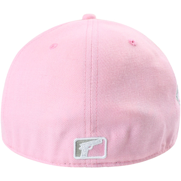 BLING F LOGO FITTED HAT(PINK)