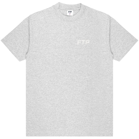 RHINESTONE LOGO TEE(HEATHER GRAY)