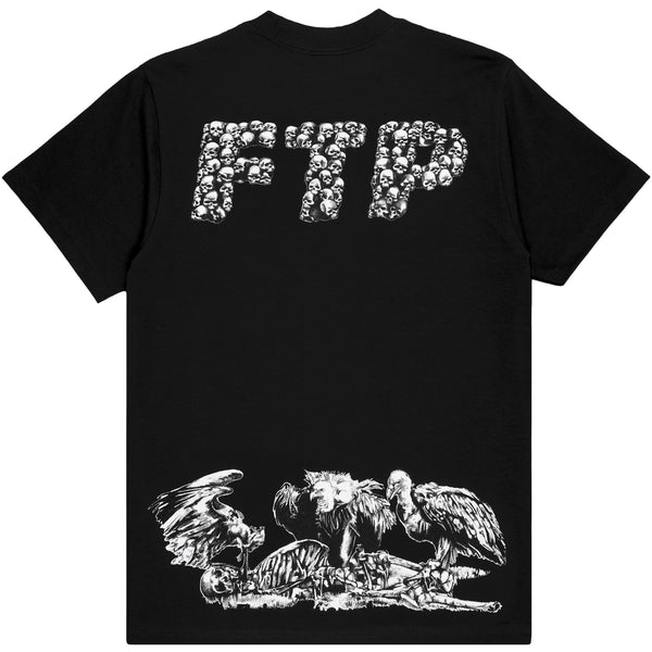 SKULLS LOGO TEE(BLACK)