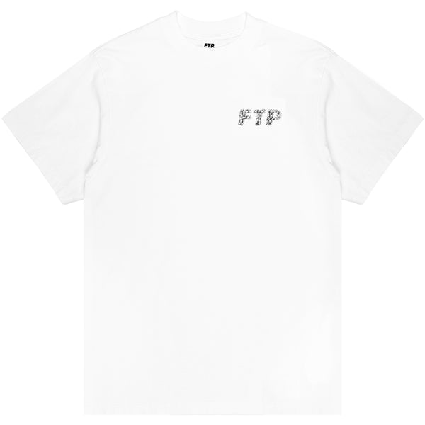 SKULLS LOGO TEE(WHITE)