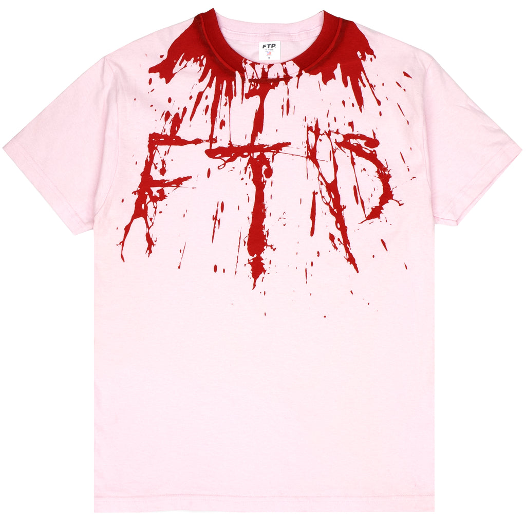 SLIT THROAT TEE(PINK)