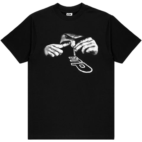 LINES TEE(BLACK)