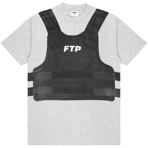 BULLETPROOF VEST TEE(HEATHER GRAY)