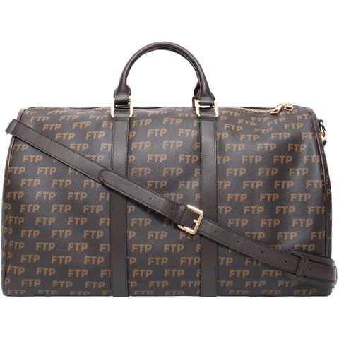 LOGO RÉPÉTÉ DUFFLE BAG(BROWN)