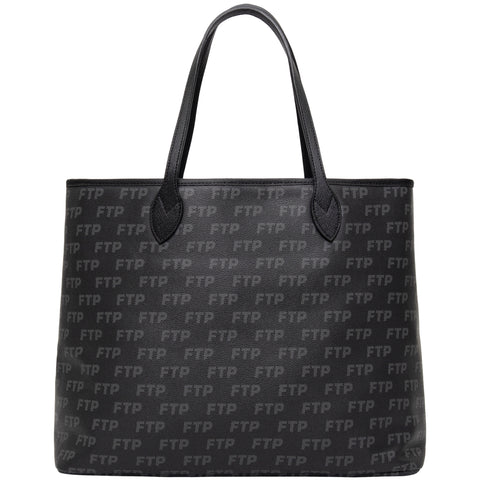 LOGO RÉPÉTÉ TOTE BAG(BLACK)