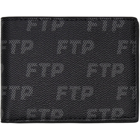 LOGO RÉPÉTÉ WALLET(BLACK)