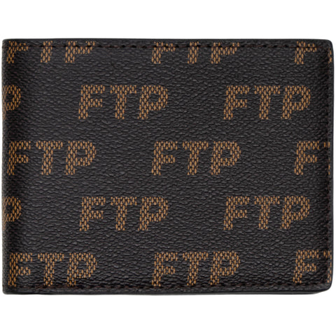 LOGO RÉPÉTÉ WALLET(BROWN)