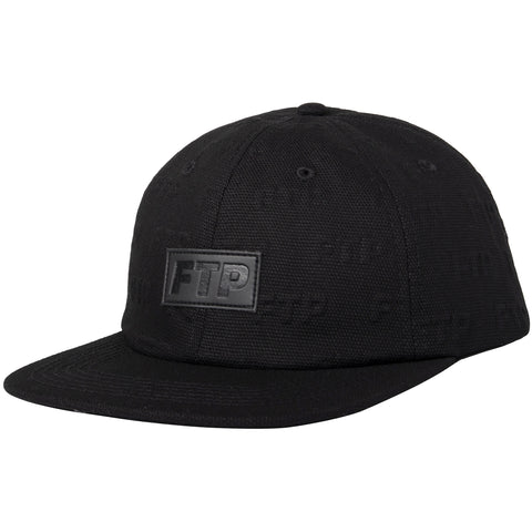 EMBOSSED LOGO 6 PANEL(BLACK)