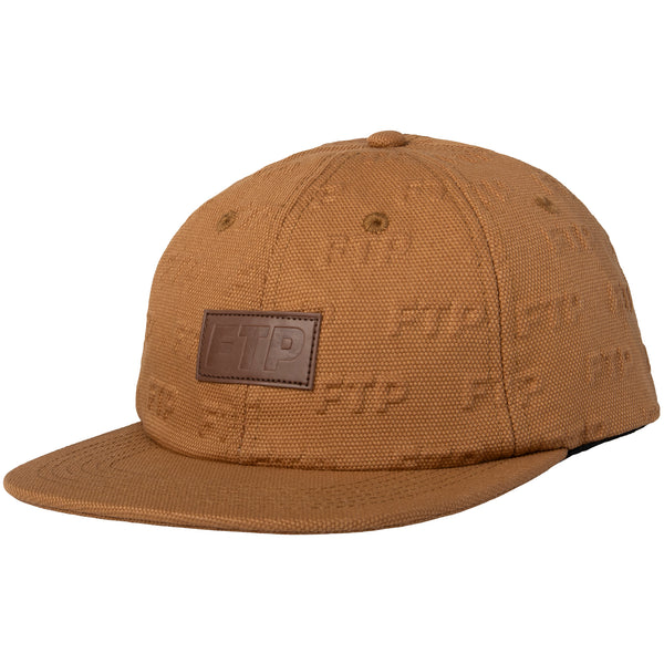 EMBOSSED LOGO 6 PANEL(BROWN)