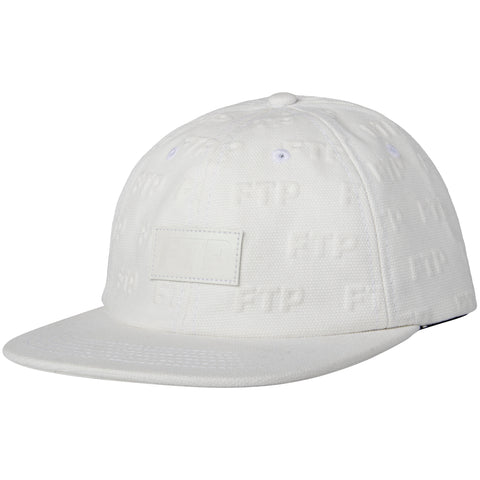 EMBOSSED LOGO 6 PANEL(WHITE)