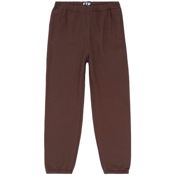 EMBOSSED LOGO SWEATPANT(BROWN)