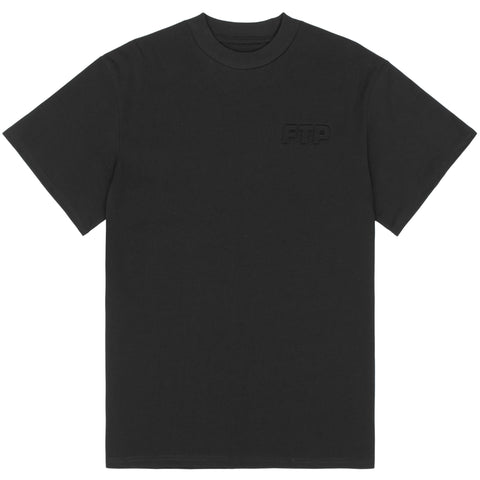 EMBOSSED LOGO TEE(BLACK)