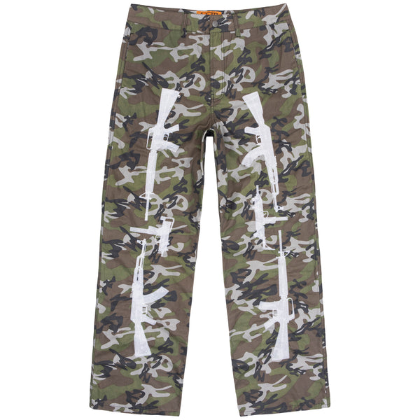 FIREARM WAXED WORK PANT(CAMO)