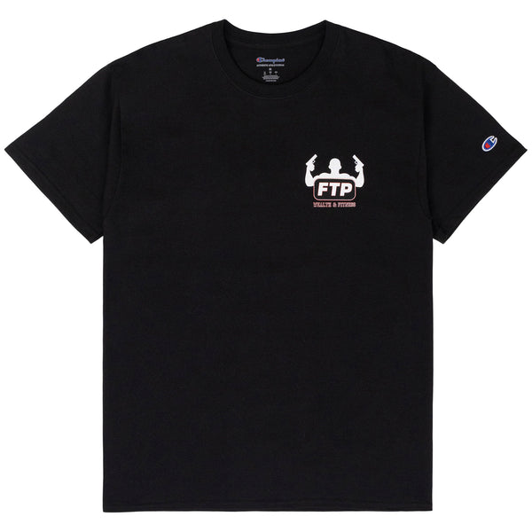 WEALTH & FITNESS TEE(BLACK)