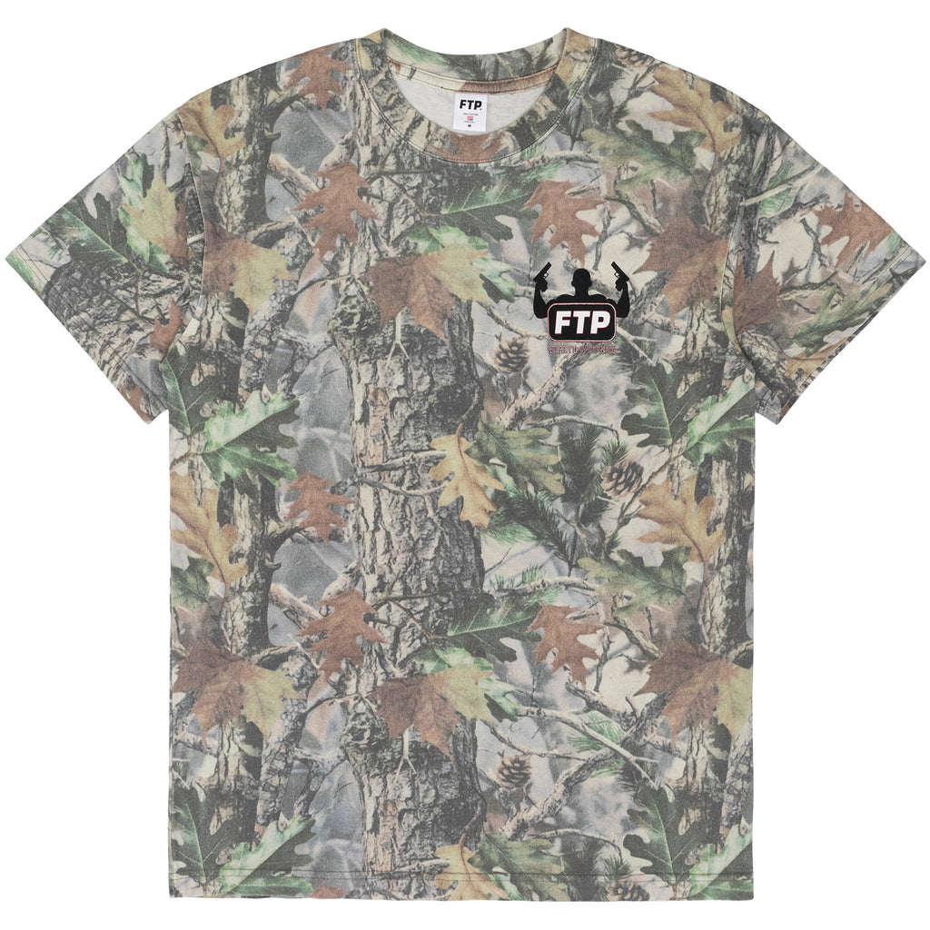 WEALTH & FITNESS TEE(TREE CAMO)