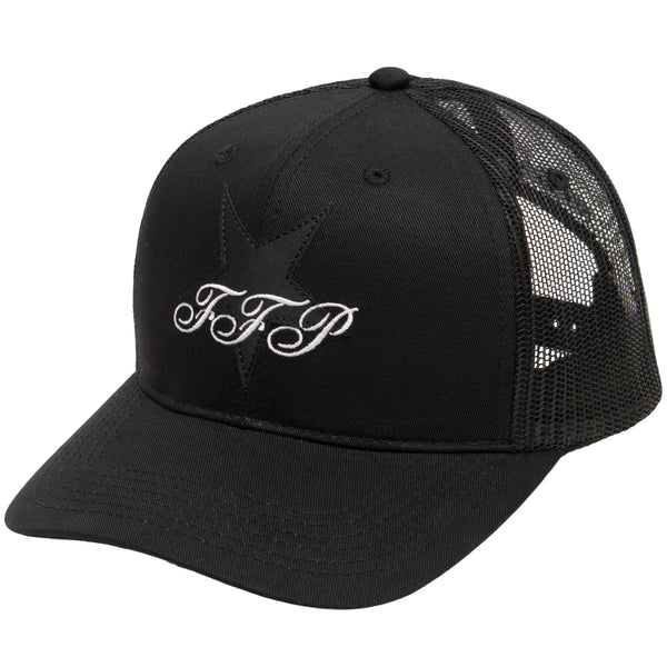 PENTAGRAM TRUCKER HAT(BLACK)