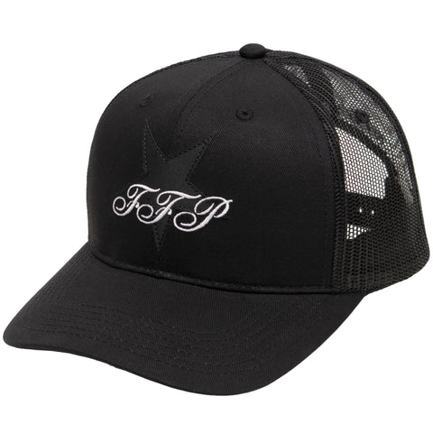 PENTAGRAM TRUCKER HAT(BLACK)