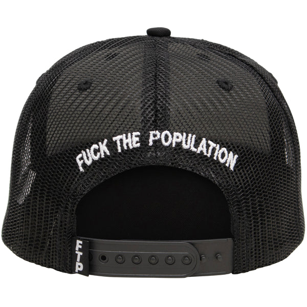 PENTAGRAM TRUCKER HAT(BLACK)