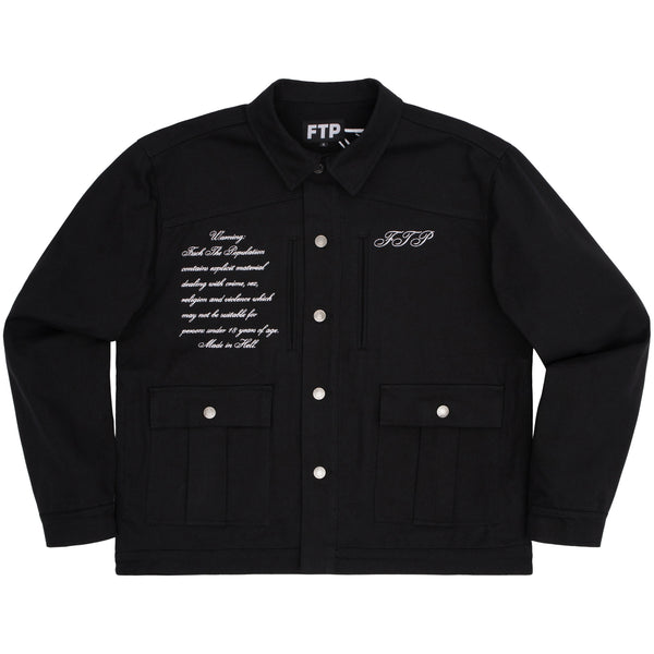 PENTAGRAM FIELD JACKET(BLACK)