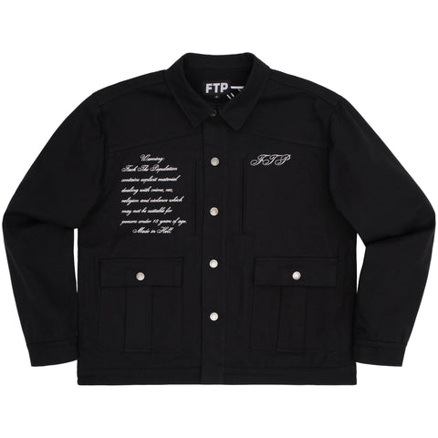 PENTAGRAM FIELD JACKET(BLACK)