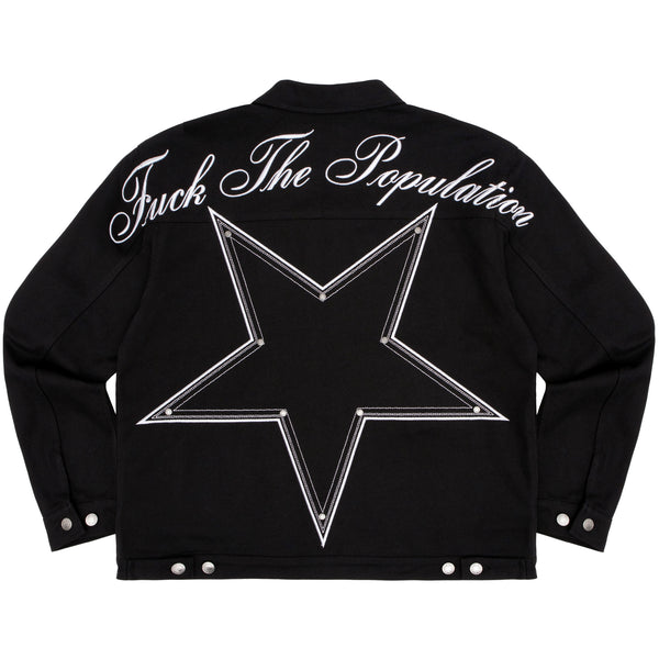 PENTAGRAM FIELD JACKET(BLACK)