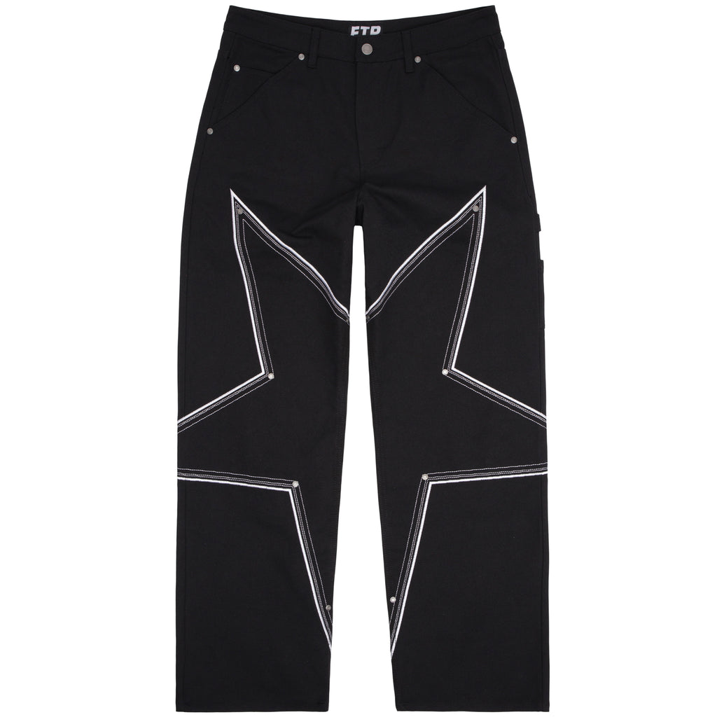 PENTAGRAM WORK PANT(BLACK)