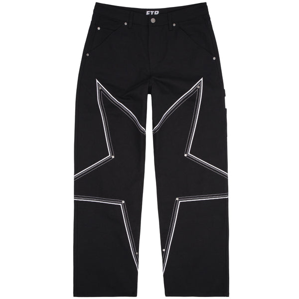 PENTAGRAM WORK PANT(BLACK)
