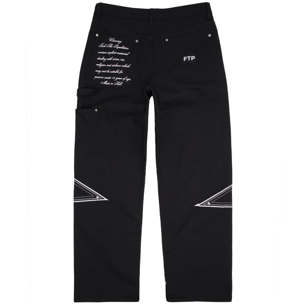 PENTAGRAM WORK PANT(BLACK)